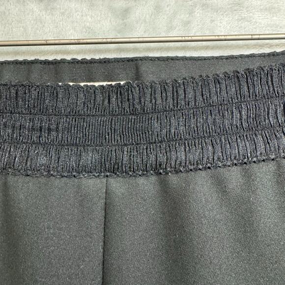 Kate Spade Pants Womens 10 Black Flat Front Mid Rise Side Zip Slim Leg Stretch - Picture 4 of 12